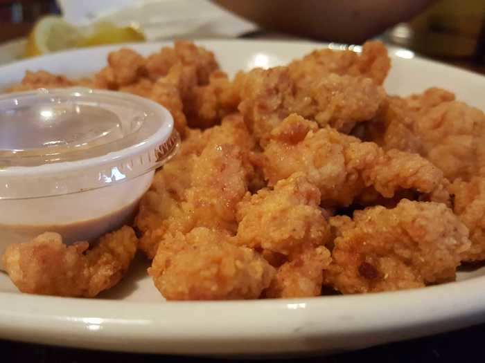 Fried gator is also a popular treat in the Lone Star State.