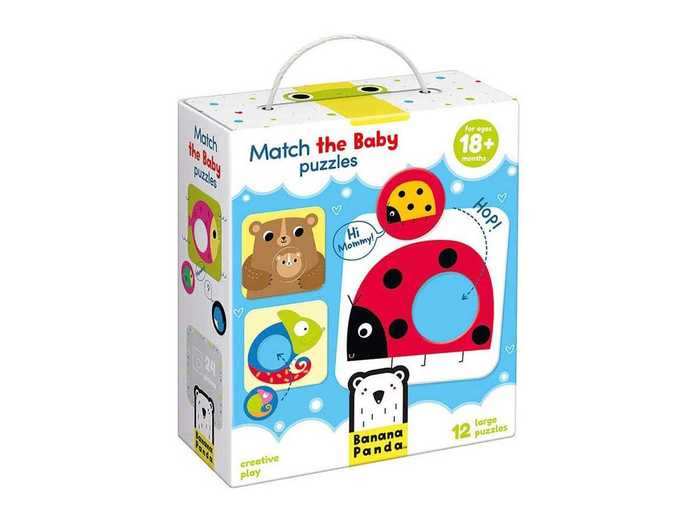 A set of matching puzzles for manual dexterity and logical thinking