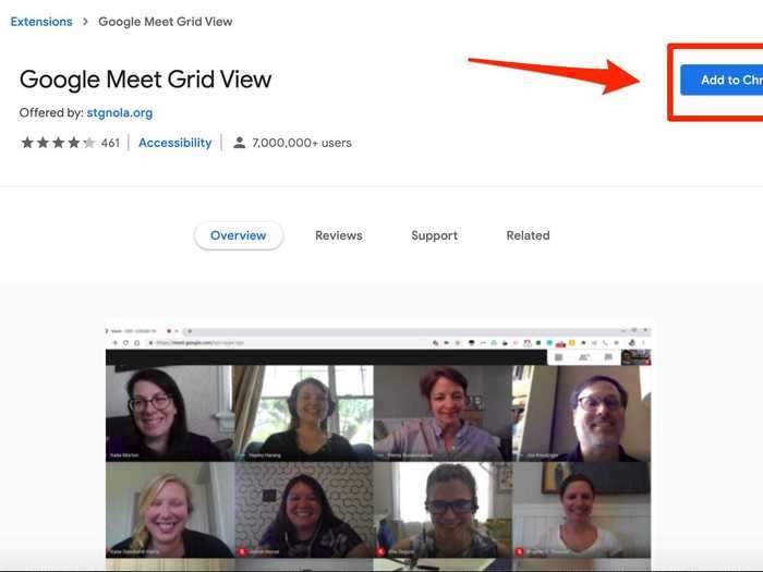 The grid has become a staple of video calls, and Google Meet has adopted a way to allow it as well.