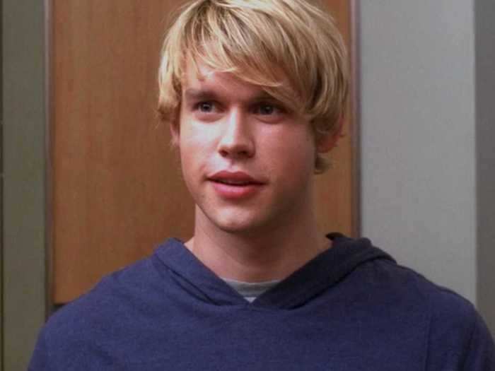 Chord Overstreet has a few souvenirs from "Glee."