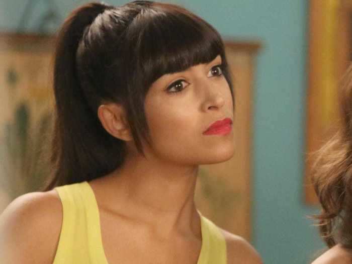 Hannah Simone from "New Girl" said she furnished her home with pieces from the set.