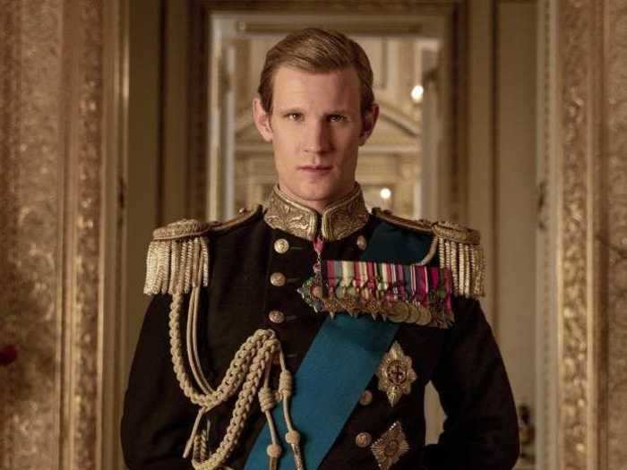 Matt Smith said he has a program from the royal wedding that happened on "The Crown."