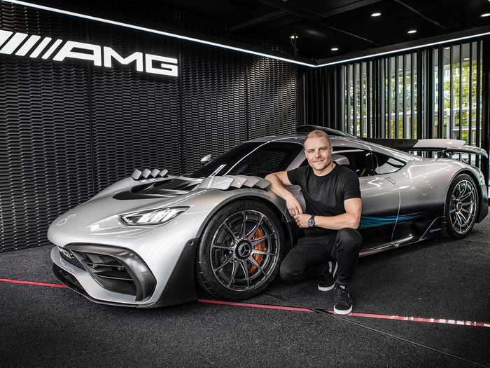 The Mercedes-AMG One is powered by a hybrid system that includes one internal combustion engine and four electric motors.