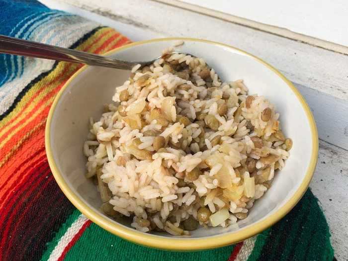 To start, you need to make sure you wash and pick through your cup of lentils, as sometimes there may be small stones hiding inside. Accidentally munching on one is definitely something you want to avoid.