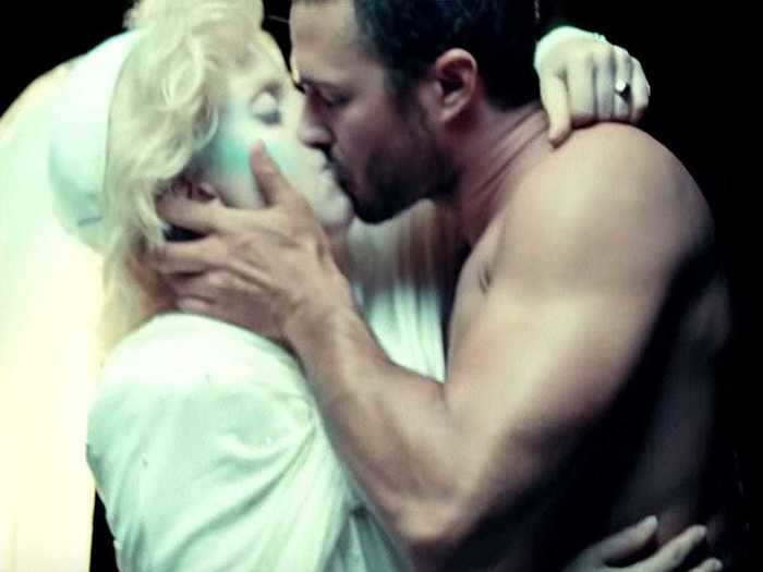 Former couple Lady Gaga and Taylor Kinney starred in the pop star