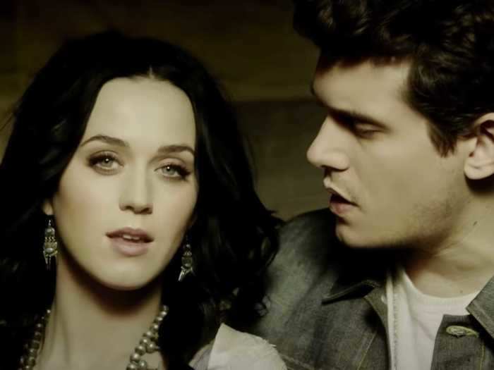 John Mayer and Katy Perry starred in the music video for their duet, titled "Who You Love."