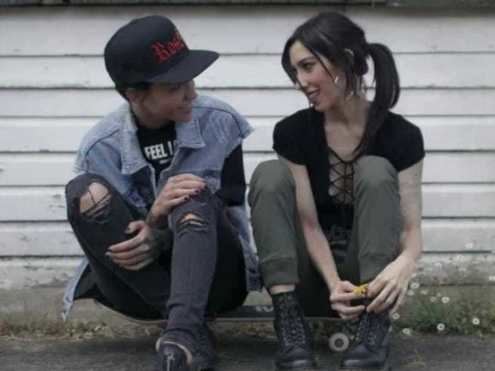 Former couple Ruby Rose and The Veronicas