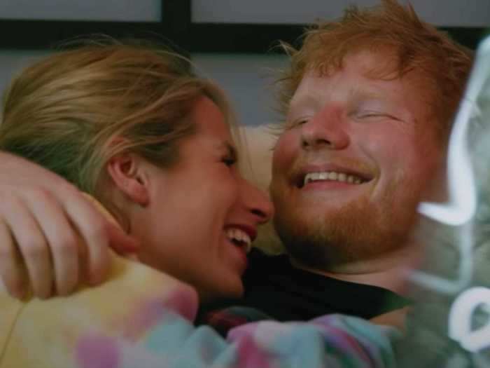 Ed Sheeran and wife Cherry Seaborn appeared in his music video for "Put It All on Me."