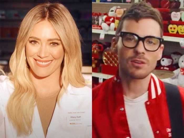 Hilary Duff played a pharmacist in a music video for husband Matthew Koma