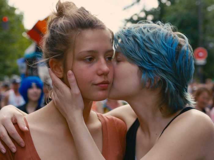 47. Adèle and Emma ("Blue Is the Warmest Colour")