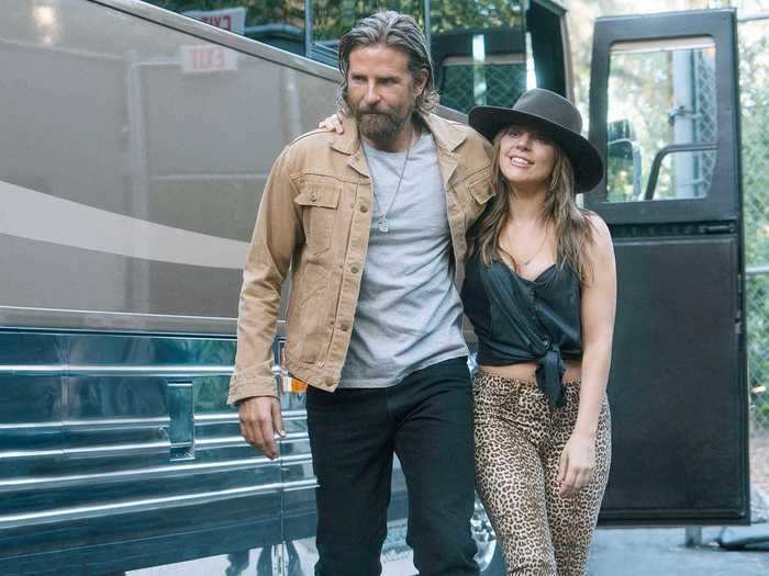 23.  Ally Campano and Jackson Maine ("A Star Is Born")