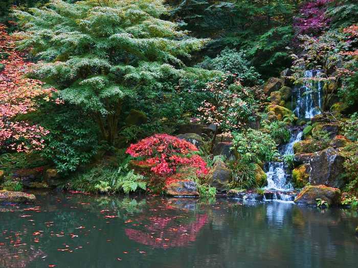 Portland, Oregon, has its very own tranquil Japanese Garden.