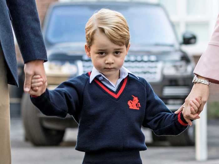 Prince George is likely a future king of England.