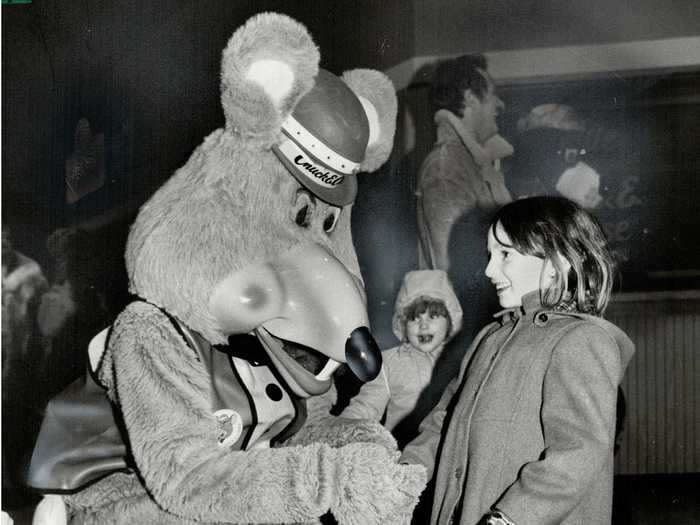 Originally, Chuck E. Cheese made abrasive and sometimes sexual jokes, aimed at adult customers. But, the chain transitioned to more kid-friendly approach relatively quickly in its early years.