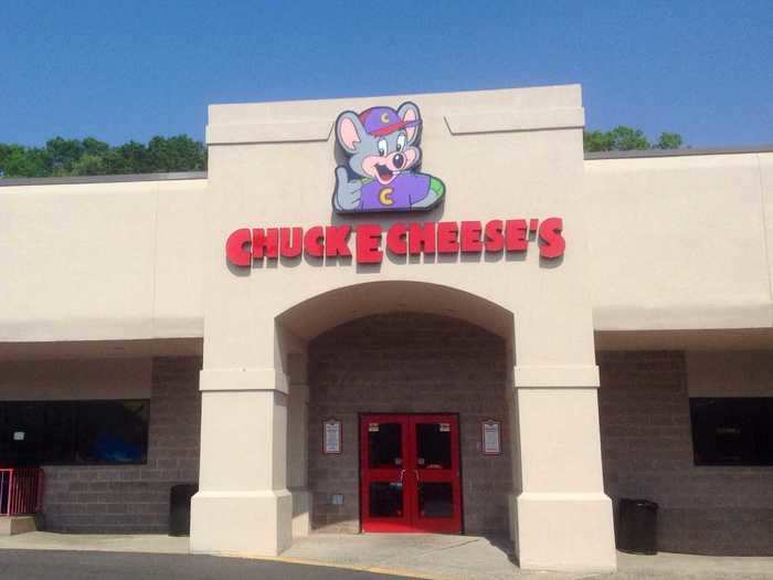 However, in 2012, Chuck E. Cheese