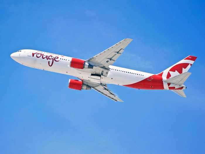 Air Canada Rouge...