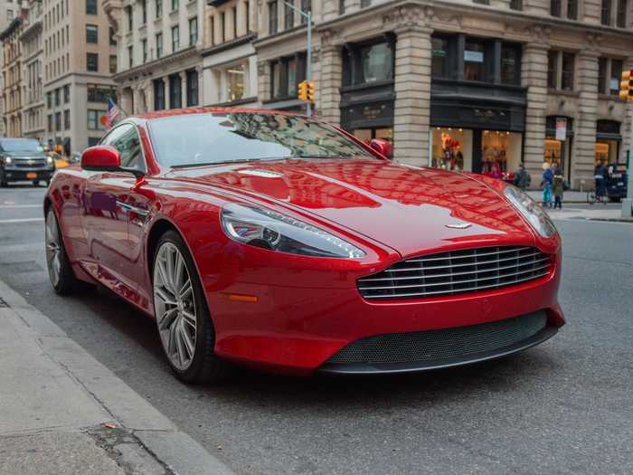 Aston Martin DB9. My heart belongs to this gorgeous machine, which I haven