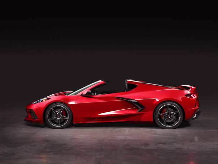 The new C8 Vette has relocated the engine from the front to amidships, transforming the car into a $60,000, all-American Ferrari 458. No word yet on whether a Grand Sport version could be added to the lineup.