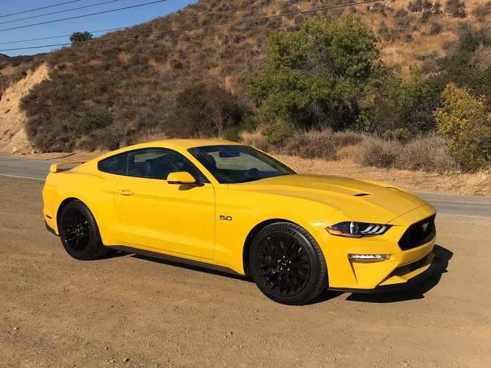 Ford Mustang GT. It