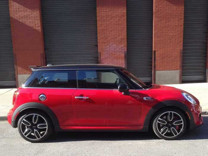 MINI John Cooper Works. My $37,000 car, as-tested, was downright terrifying.