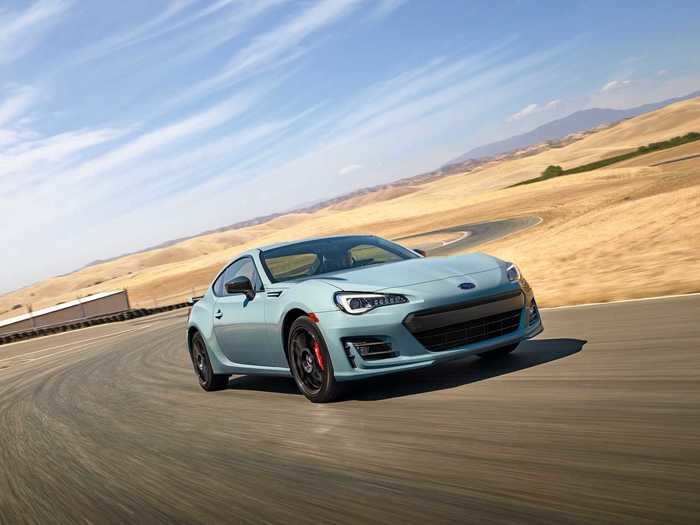 Subaru BRZ. The Subie, which is also sold as the Toyota 86, is possibly a favorite everyman