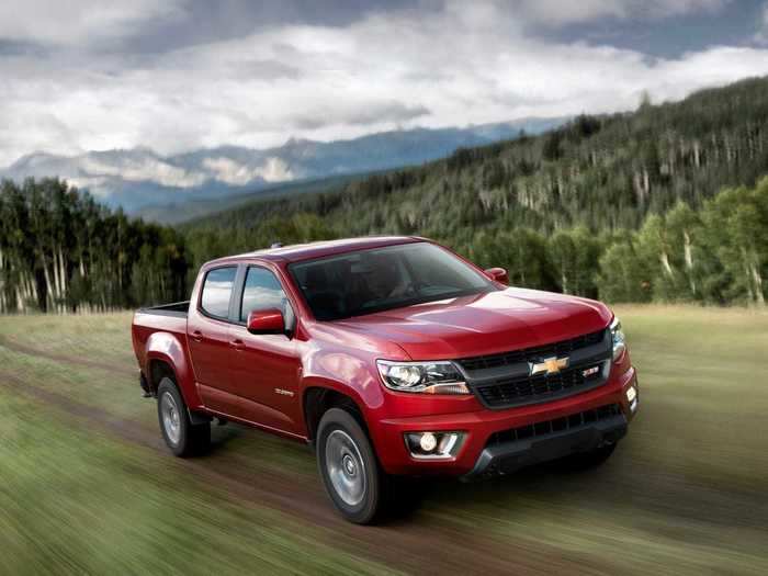 8. Chevrolet Colorado — 0.8%