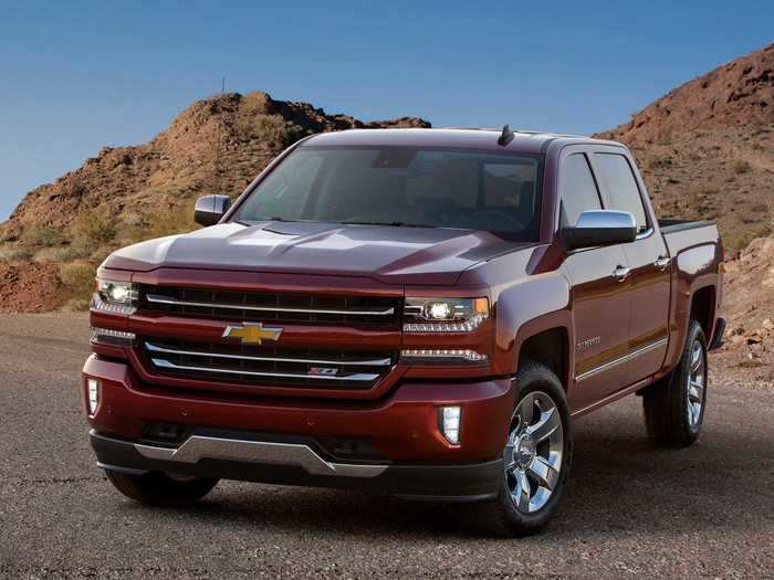 4. Chevrolet Silverado 1500 — 2.0%