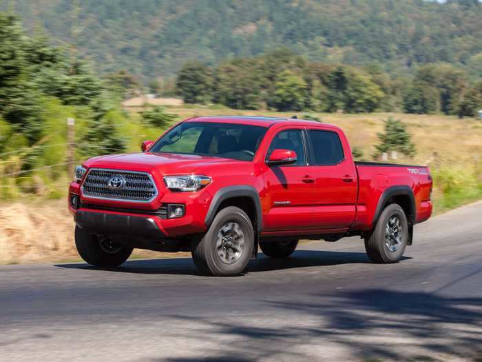 3. Toyota Tacoma — 2.5%