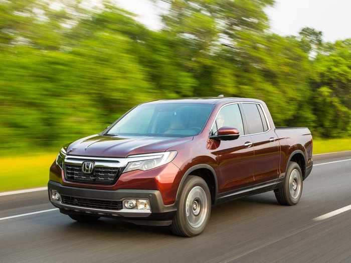 1. Honda Ridgeline— 3.0%