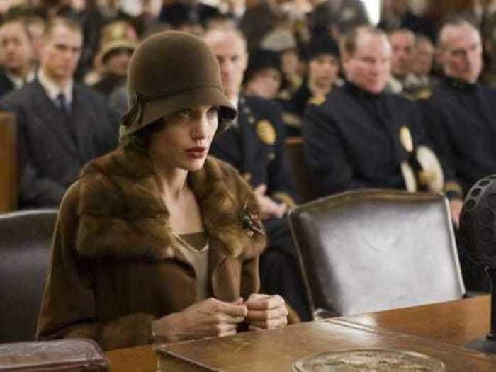 Jolie starred as Christine Collins in "Changeling" (2008).