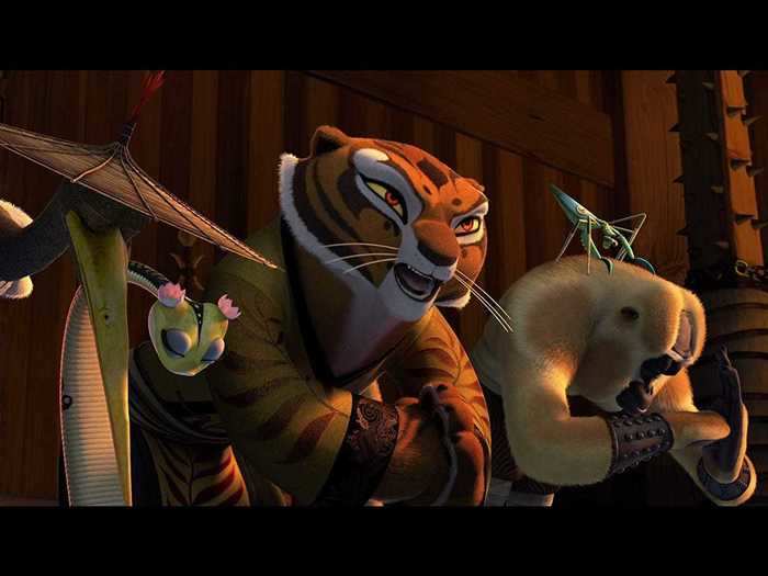 Jolie also voiced Tigress in "Kung Fu Panda 3" (2016).