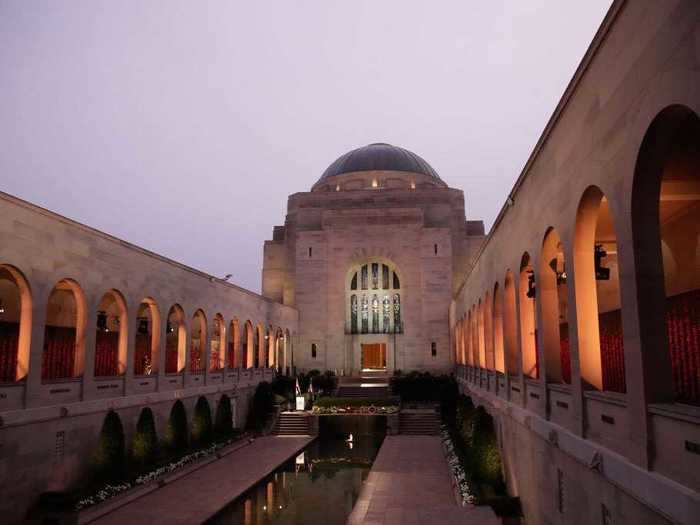 This year, the memorial site was shut to the public.