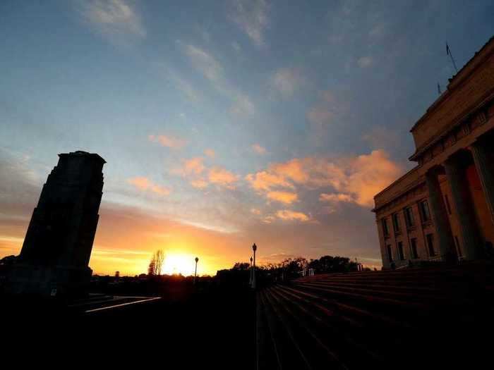 This year, the museum saw fewer people.