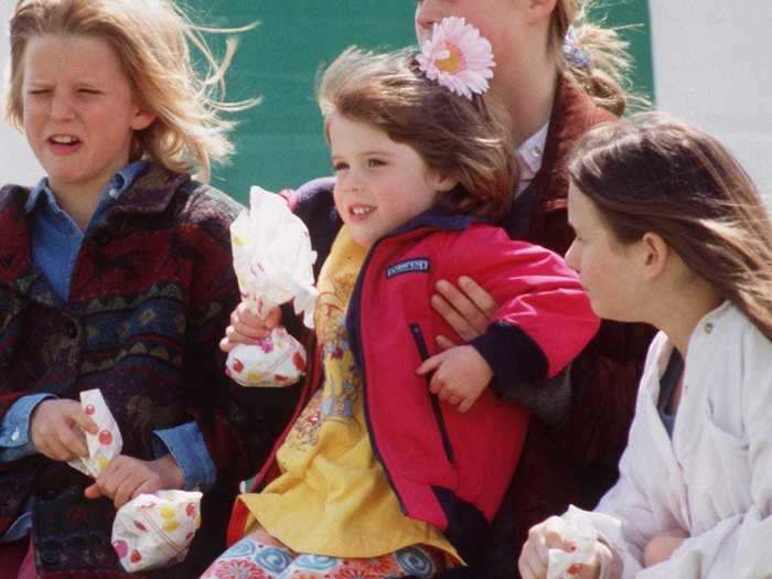 Princess Eugenie looked like a typical 