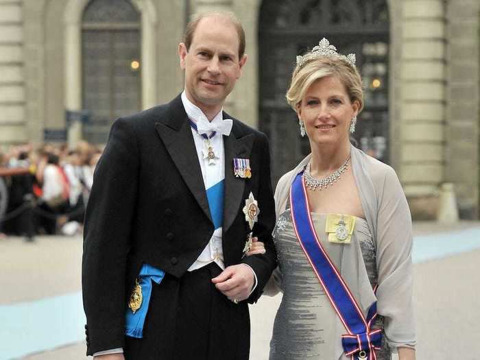 Prince Edward is now 56 and is 11th in line to the throne.