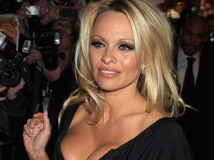 Pamela Anderson wed producer Jon Peters, but the couple split before filing the marriage documents.