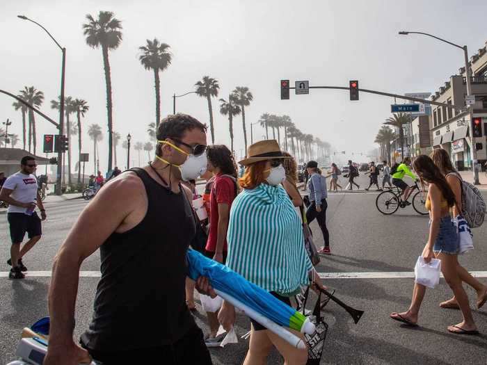 This weekend, a heat wave with temperatures climbing into the 80s and 90s sent many southern Californians flocking to open beaches.