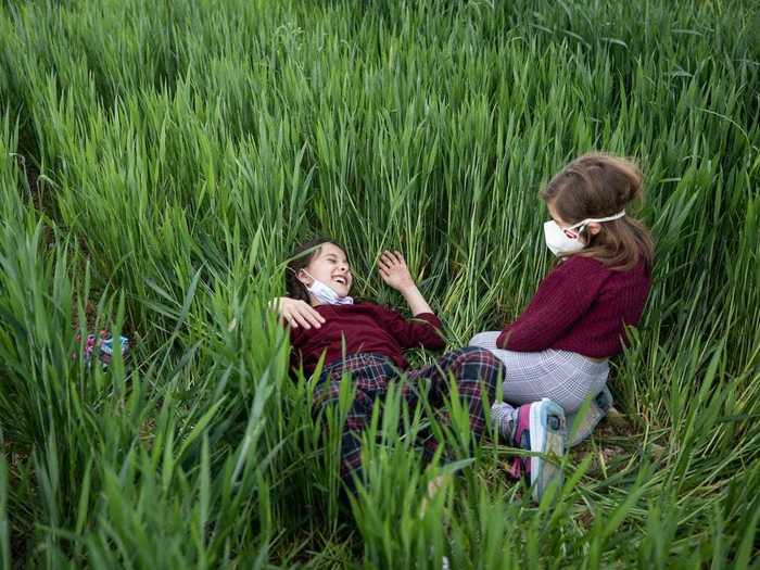 ... children are a little happier now that they can access the outdoors.