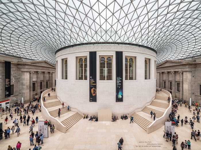 History buffs can explore an interactive tour from the British Museum in London.