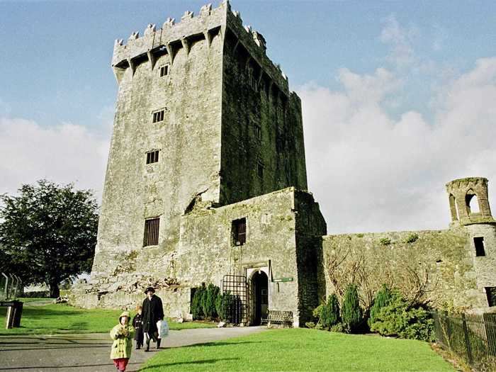 You can take a tour of Blarney Castle in Cork, Ireland.