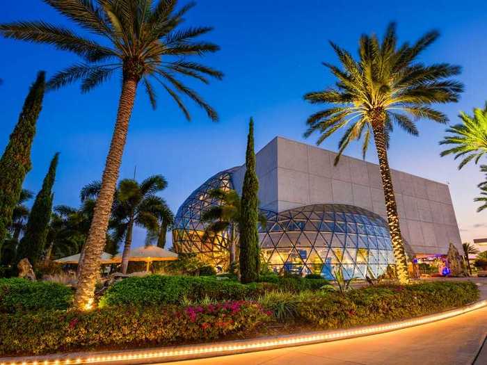 Fans of surrealism can virtually step inside The Dalí Museum in St. Petersburg, Florida.