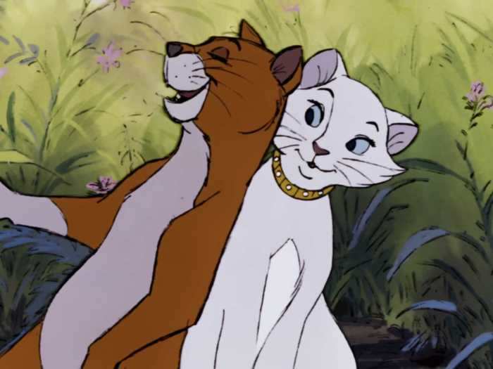 But the coolest cats and kittens were in "The Aristocats."