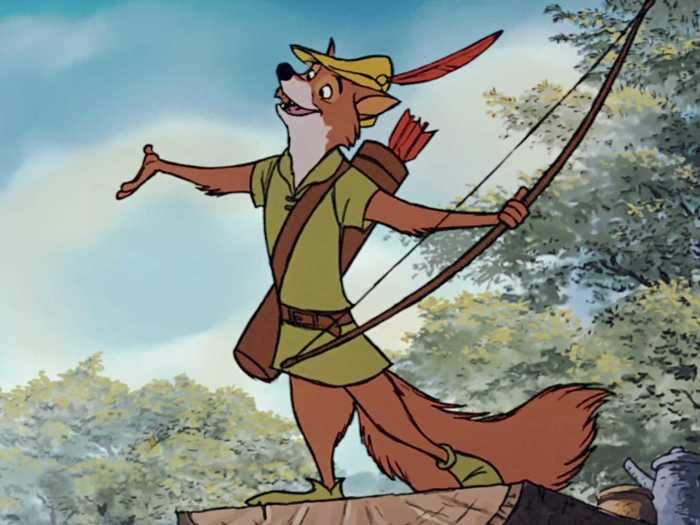 "Robin Hood" made everyone think foxes were cool and inspired "Zootopia."