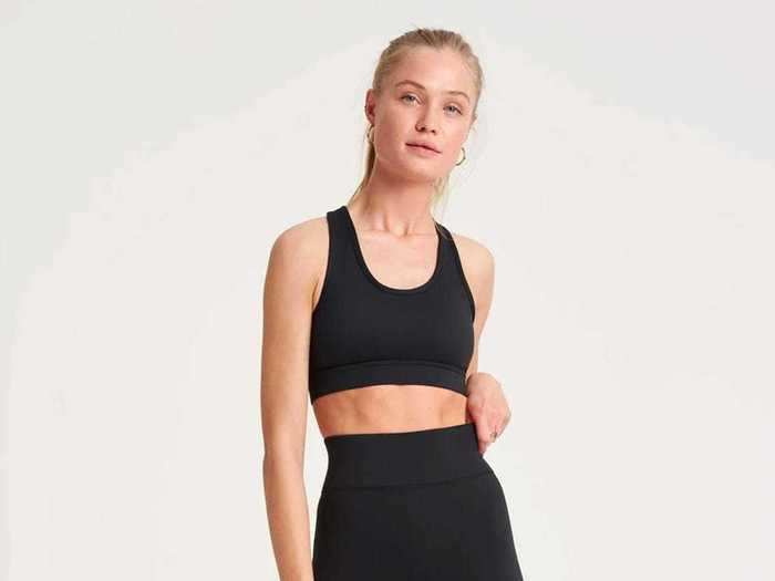 A compression sports bra