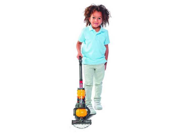 A realistic vacuum designed for kids