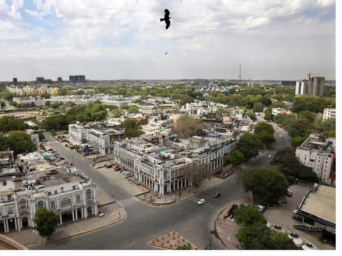 AFTER: Just one week into lockdown, NASA saw India