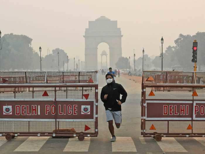 BEFORE: Air quality in New Delhi was so bad that a public health emergency was declared in November 2019, CNN reports.