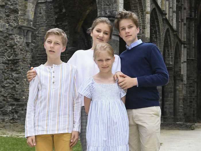 Princess Elisabeth, 18, is next in line to the Belgian throne. She