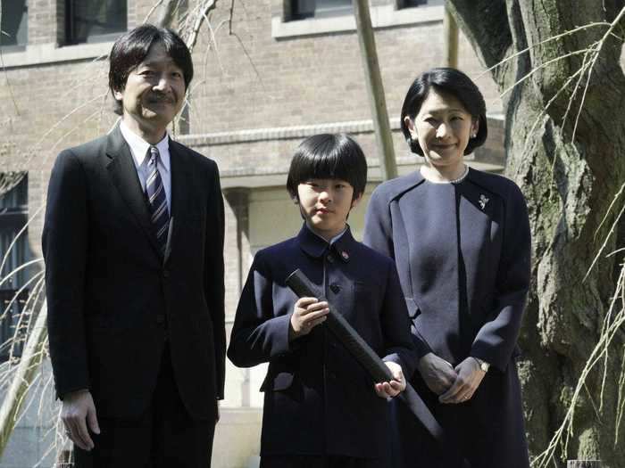 Prince Hisahito, 13, is third in line to the Chrysanthemum Throne — the head of the Japanese imperial family.