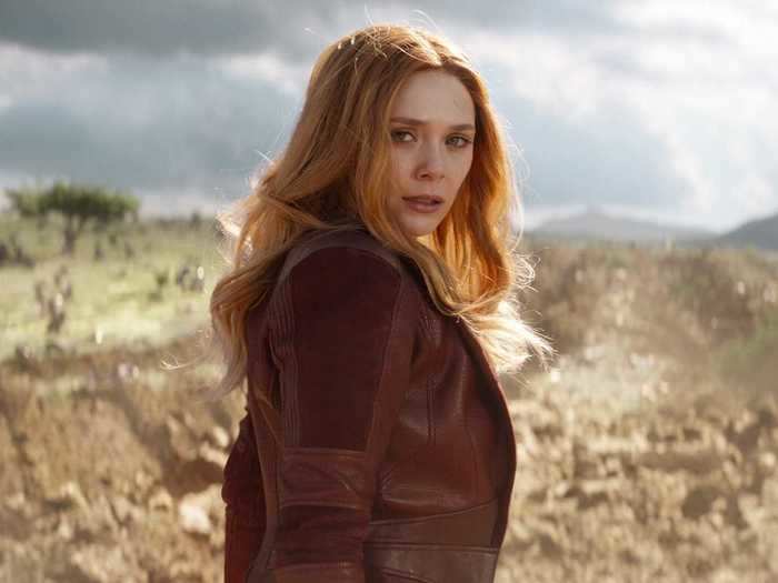 Out of all of the heroes, Scarlet Witch is named one of the most powerful superheroes during the movie